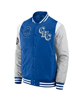 Fanatics Men's Royal Chicago Cubs Elements Elite Full-Snap Jacket