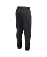 Nike Men's Black West Virginia Mountaineers Basketball Travel Fleece Performance Pants