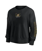 Fanatics Women's Black Los Angeles Lakers Oversized Game Day Pullover Sweatshirt