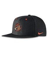 Nike Men's Black Oregon State Beavers On-Field Baseball Performance Fitted Hat