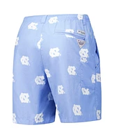 Columbia Men's Carolina Blue North Tar Heels Back Cast Iii Printed Shorts