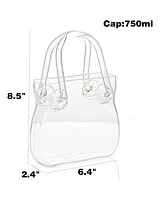 The Wine Savant Handbag Purse Decanter
