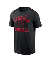 Nike Men's Black Georgia Bulldogs Essential Baseball Arch T-Shirt