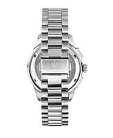 Maserati Men's Chronograph Stainless Steel and Black Leather Interchangeable Watch Set, 42mm