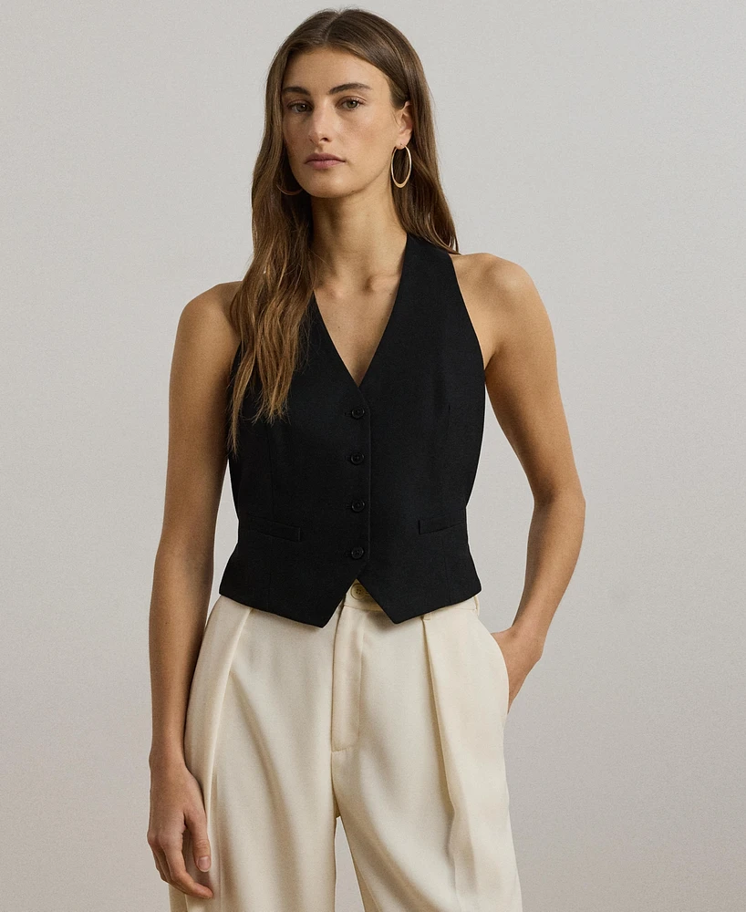 Lauren Ralph Women's Cotton-Blend Vest