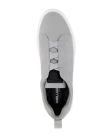 Karl Lagerfeld Paris Men's Front Crossed Reptile Print Slip On Sneakers
