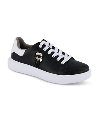 Karl Lagerfeld Paris Men's Patch Sneaker