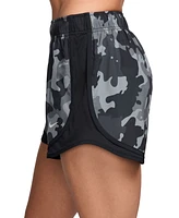 Nike Women's Tempo Dri-fit Mid-Rise 3" Lined Camo Running Shorts