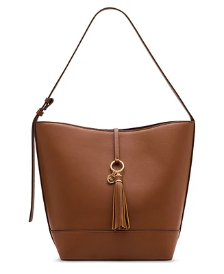 Anne Klein Tassel Large Hobo Bag