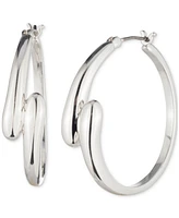 Lauren Ralph Lauren Sculptural Hoop Earrings