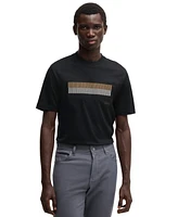 Boss by Hugo Men's Mercerized-Cotton Regular-Fit T-Shirt