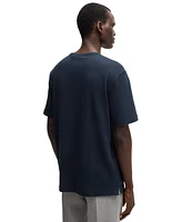 Boss by Hugo Men's Cotton Linen Regular-Fit T-Shirt