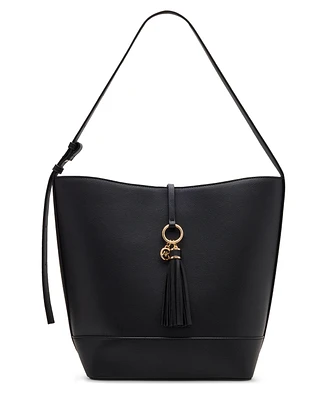 Anne Klein Tassel Large Hobo Bag