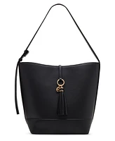 Anne Klein Tassel Large Hobo Bag