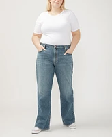 Silver Jeans Co. Plus Mid Rise Baggy Bootcut
