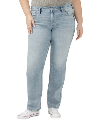 Silver Jeans Co. Plus Suki Mid Rise Curvy Fit Slim Bootcut