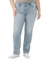 Silver Jeans Co. Plus Suki Mid Rise Curvy Fit Slim Bootcut