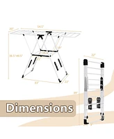 Portable Laundry Clothes Storage Drying Rack