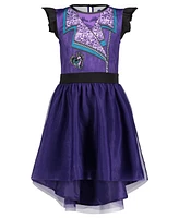 Descendants Mal Tulle Sequin Cosplay Dress