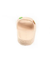 Bebe Little and Big Girls Fun Stylish Platform with Logo Charms Slides