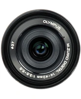 Olympus M.Zuiko Digital 14-42mm f/3.5-5.6 Ez Pancake Lens for Micro Four Thirds, Black