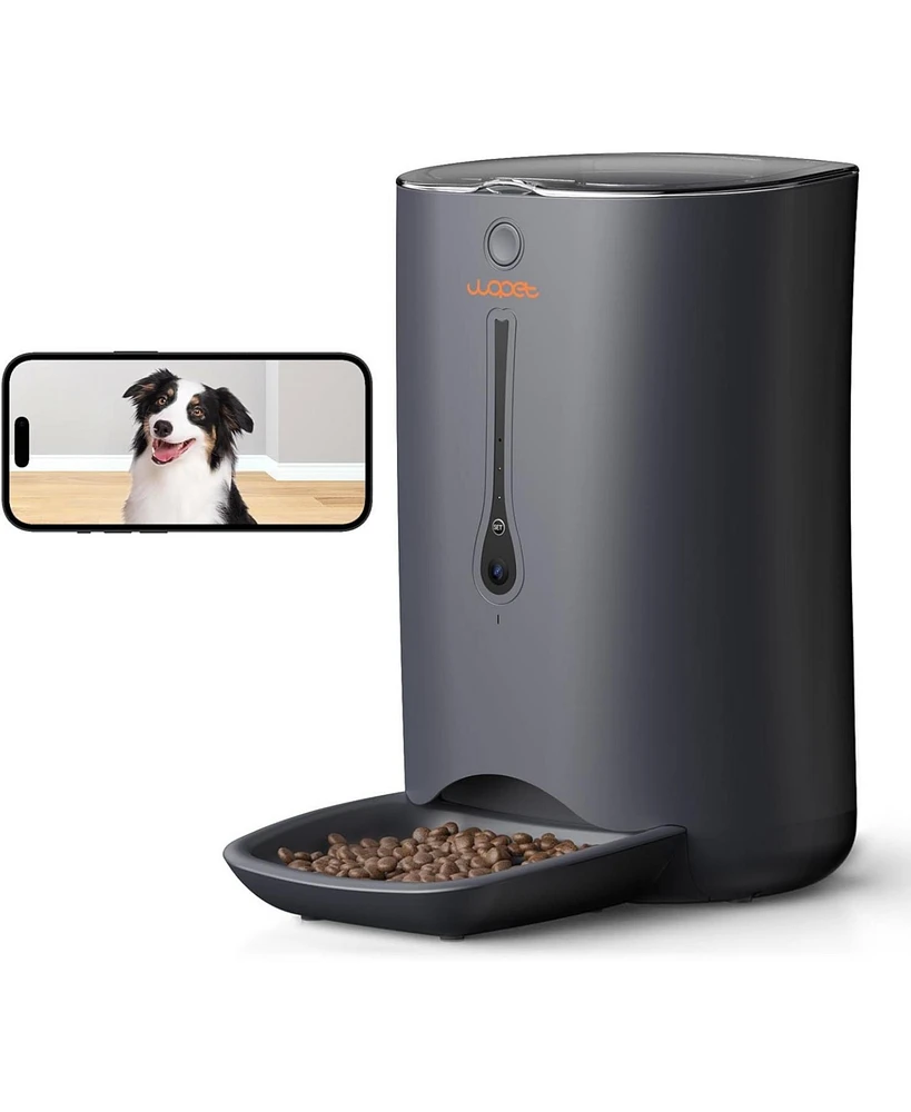 Automatic Dog Feeder with Camera, 7L Pet Feeder with 1080P Hd Video, App Control