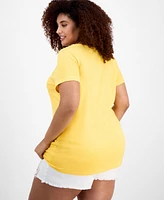 Aveto Trendy Plus Scoop-Neck T-Shirt