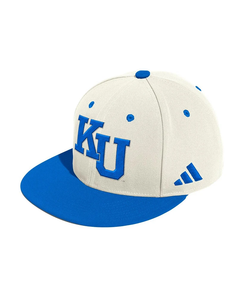Adidas Men's Kansas Jayhawks On-Field Fitted Baseball Hat