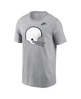 Nike Men's Heather Gray Penn State Nittany Lions Legacy Helmet T-Shirt