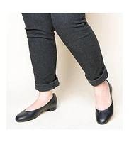 Alterre Women's Customizable Black Ballet Flats