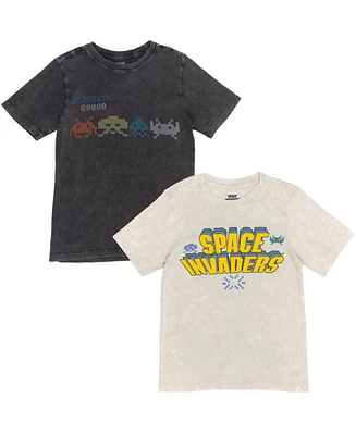 Space Invaders Boys 2 Pack T-Shirts