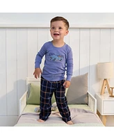 Gerber Toddler Boys 2-Piece Pajama Long Sleeve Top and Pant Set