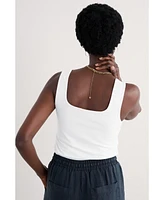 Seasalt Cornwall Women's Cloud Pass Square Neck Tank