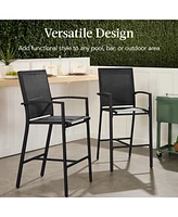 Best Choice Products Outdoor Barstools Set of 2