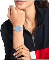 Tommy Hilfiger Women's Quartz Silver-Tone Stainless Steel Bracelet Watch