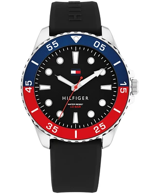 Tommy Hilfiger Men's Quartz Silicone Strap Watch