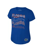 Colosseum Big Boys and Girls Royal Florida Gators Rogan T-Shirt