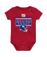 Outerstuff Baby Boys and Girls New York Giants Play Day Bodysuit, Set of 3