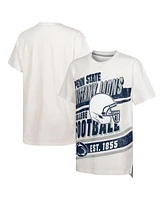 Outerstuff Big Boys and Girls White Penn State Nittany Lions Let's Get Loud Oversized T-Shirt