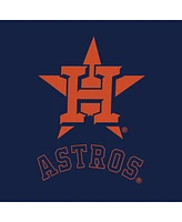 Fanatics Women's Navy/White Houston Astros Backup Option Pullover Hoodie