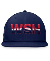 Fanatics Men's Navy Washington Capitals Authentic Pro Rink Snapback Hat