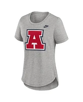 Nike Women's Heather Gray Arizona Wildcats Legacy Tri-Blend T-Shirt