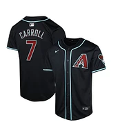 Nike Big Boys and Girls Corbin Carroll Black Arizona Diamondbacks Alternate Limited Player Jersey