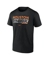 Fanatics Men's Black Houston Dynamo Fc Ultimate Highlight T-Shirt