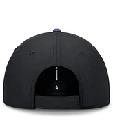 Nike Men's Black Colorado Rockies Club Primetime Adjustable Hat