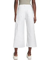 Guess Women's Bellflower Cropped Wide-Leg Jeans