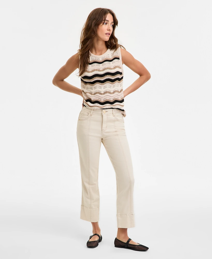 Democracy Women's "Ab" Solution High-Rise Kick-Flare Jeans