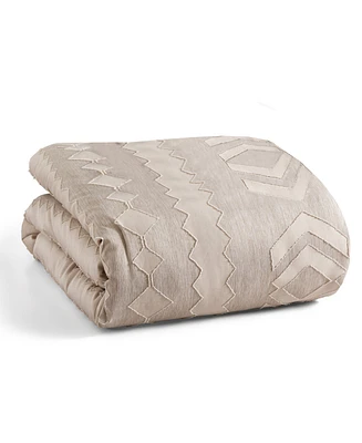 Unikome All Season Textured Jacquard Down Alternative Comforter, Twin