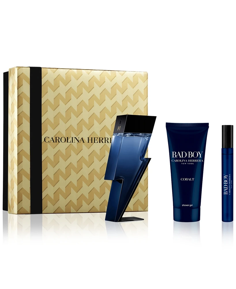 Men's 3-Pc. Bad Boy Cobalt Eau de Parfum Gift Set