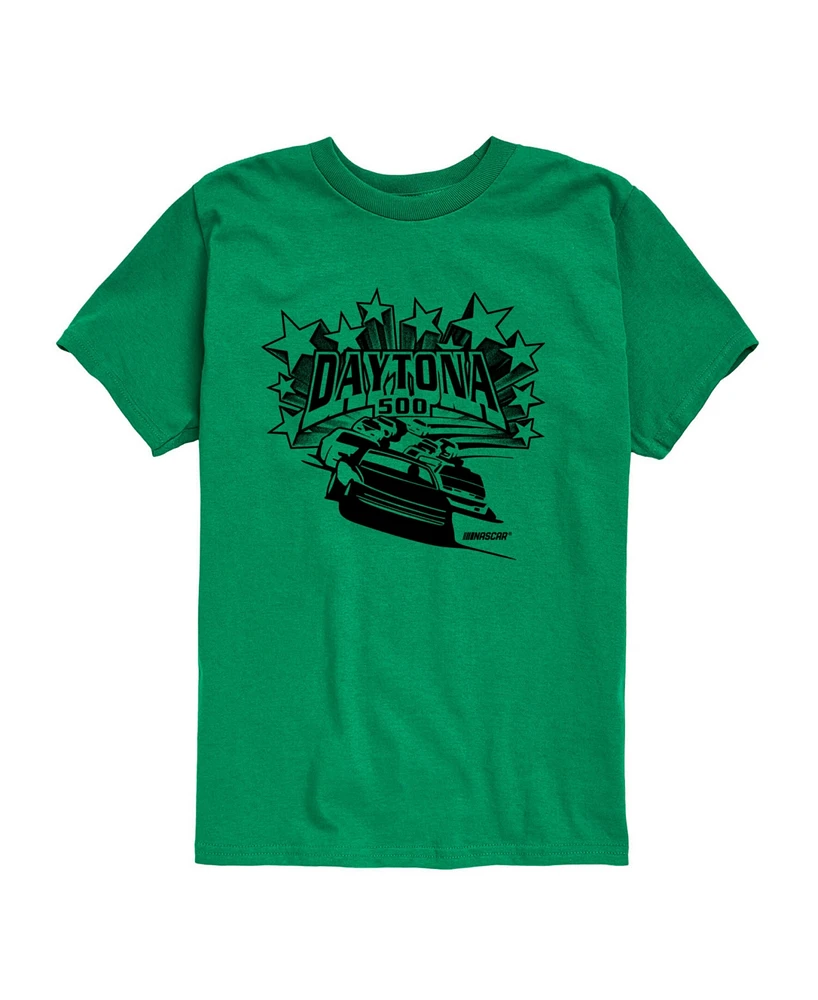 Hybrid Big Boys Nascar Stars and Stripes Graphic T-Shirt